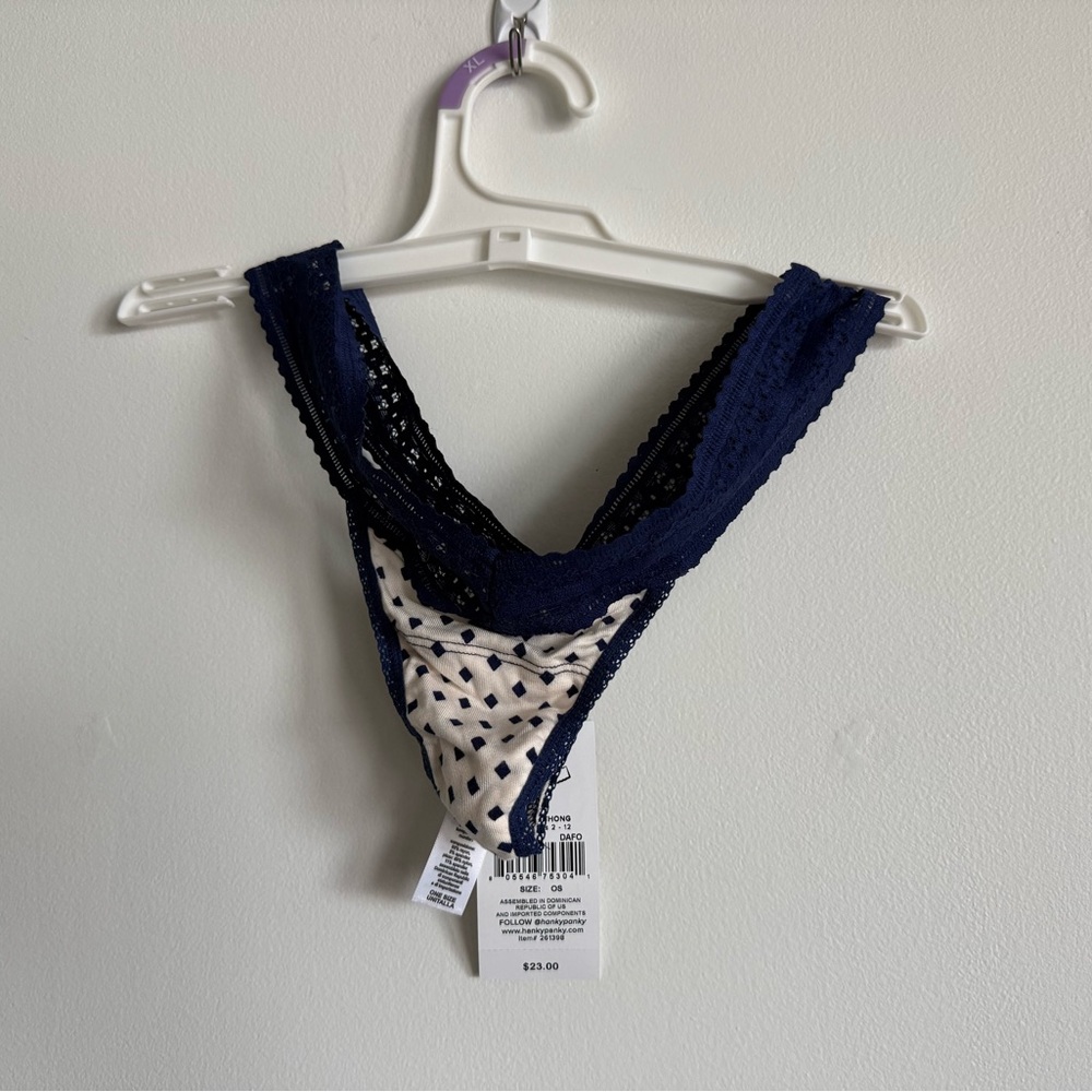 Bundle of Two Hanky Panky Thong OS NEW - Picture 2 of 5